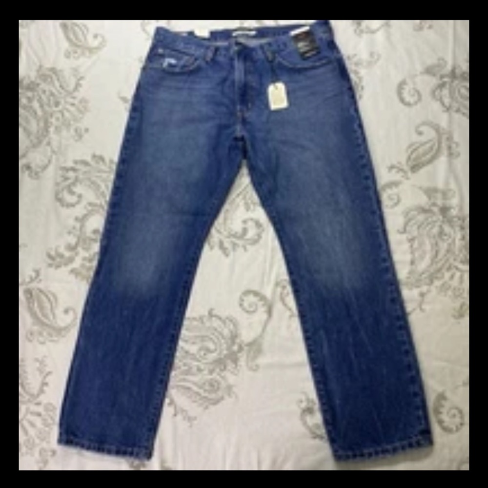 Levi's Big E Premium‎ Middy Straight
Denim Jeans Women's 34X29 Mid
Rise NWT